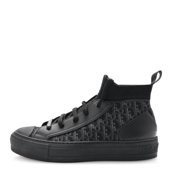 CHRISTIAN DIOR Technical Canvas Mesh Calfskin Womens Matte