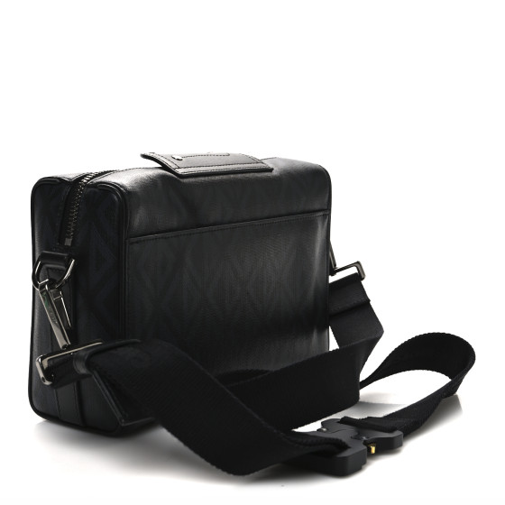 Christiandior lingotランゴ25 CD DIAMOND バッグ CHRISTIAN DIOR Canvas CD Diamond Lingot 22 Bag Black 1659033