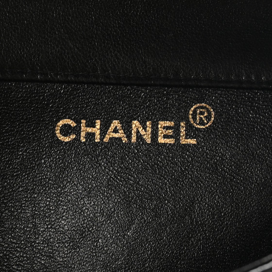 小物 CHANEL CHANEL Patent Quilted Small Double Sided Flap Black 1701471