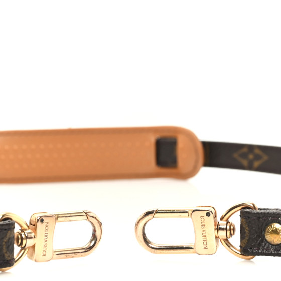 ★ Louis Vuitton★ ベルト LOUIS VUITTON Calfskin 16mm Adjustable Shoulder Strap Ebene
