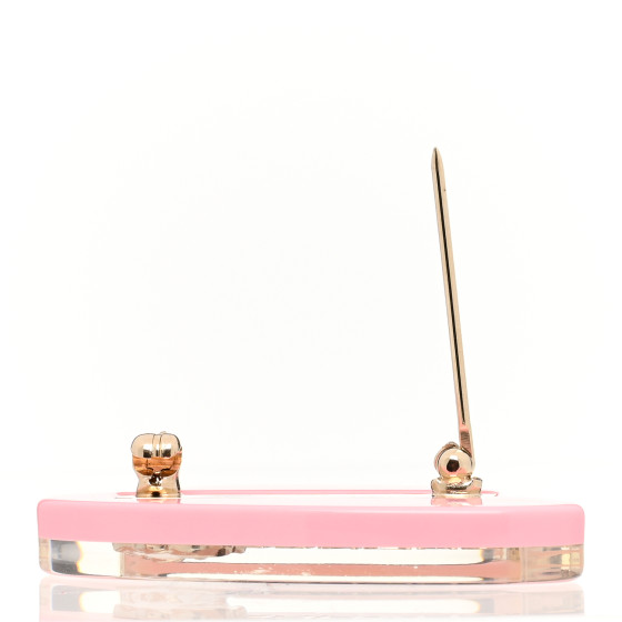 CHANEL ゴールド チャーム 5cm CHANEL No.5 Multi Charm Leather Chain Bracelet 7.3