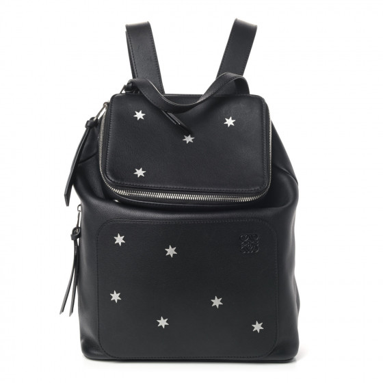 LOEWE ロエベ GOYA BACKPACK LOEWE Goya Rucksack Backpack Two Tone Brown Calf Leather