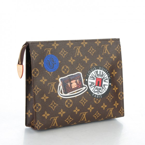 ルイヴィトン　トイレタリーバッグ LOUIS VUITTON Monogram World Tour Toiletry Pouch 26 161861