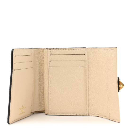 LOUIS VUITTON Empreinte Metis Compact Wallet Cream 1414711