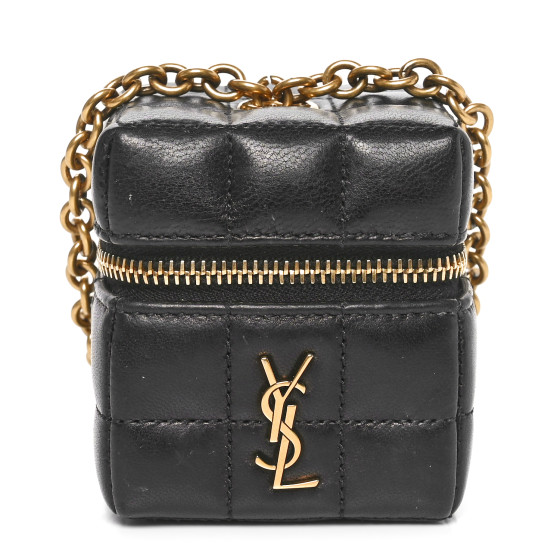 【SAINT LAURENT】cassandre matelasse carre mini cube CASSANDRE MATELASSÉ CARRÉ mini cube in lambskin | Saint