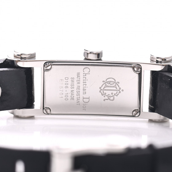 希少　Christian　Dior　12Pダイヤ　シルバー 新品電池】251 クリスチャンディオール バギラ 12Pダイヤ