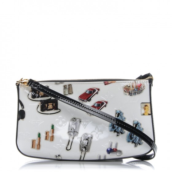 海外限定品★入手困難【LOUIS VUITTON】Pochette Ecusson 2色 Louis Vuitton Envelope Messenger Bag Pouch M25408 Isetan L/d