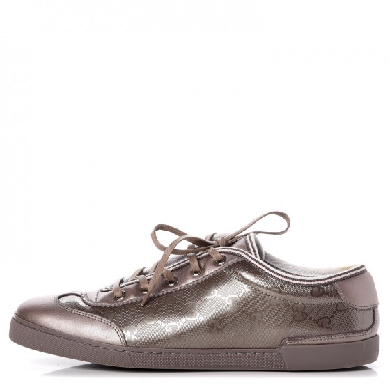 Mochaページ GUCCI Imprime Monogram Metallic Miro Soft Calfskin Barcelona