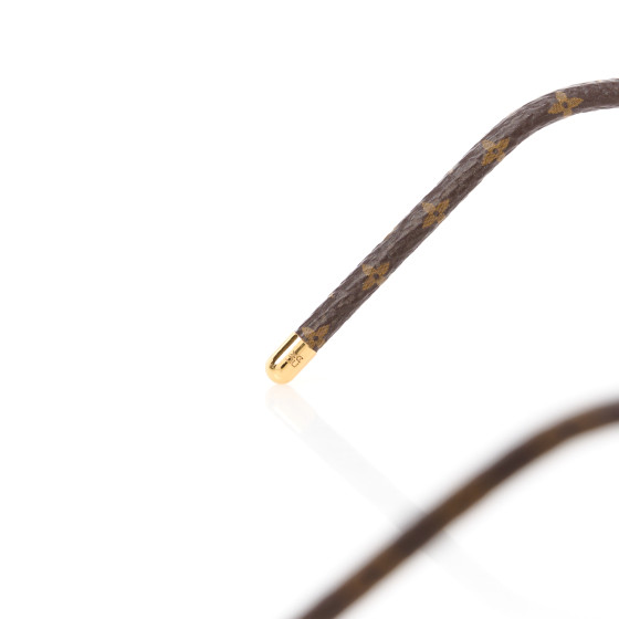 LOUIS VUITTON Monogram Metal LV First Square Sunglasses