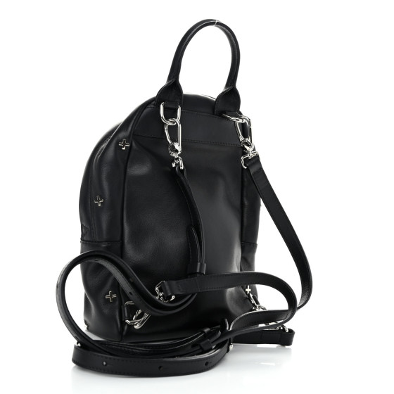 GIVENCHY Smooth Calfskin Nano Cross Backpack Black 1402975