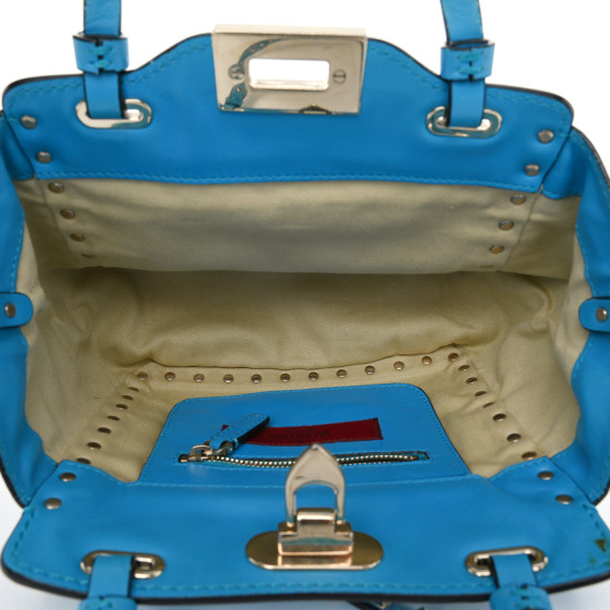セール！☆valentino ☆Rockstud ミニトートバッグ Valentino Garavani Pre-Loved Mini Rockstud tote bag for