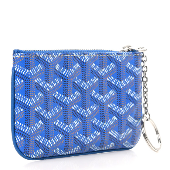 (お値下げ)GOYARD コインケース 青 セナナノキーポーチ 本物保証/GOYARD セナナノキーポーチ コインケース11色 (GOYARD