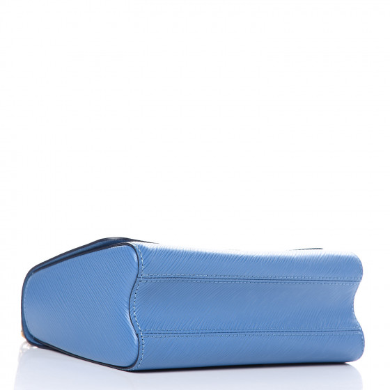 【出会えた一点物】Louis Vuitton エピバヌ LOUIS VUITTON Epi Twist Shoulder Bag MM Blue Jean 416976