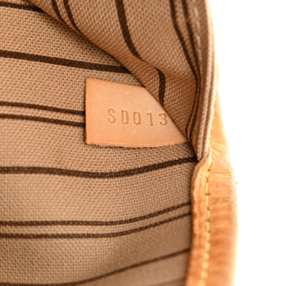 louis vuitton neverfull gm serial number