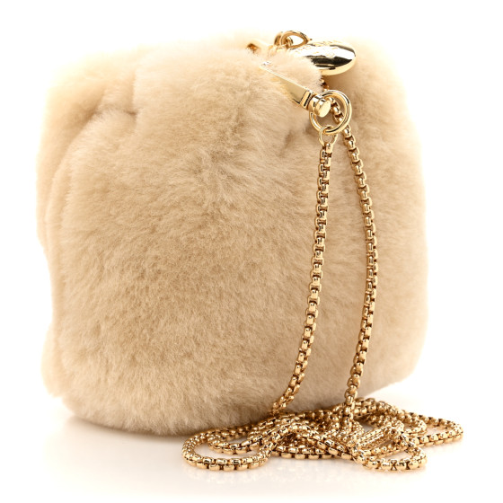 【関税&送料込】Prada Sand Shearling Crossbody Bag Prada Sand shearling crossbody bag - Crossbody Bags