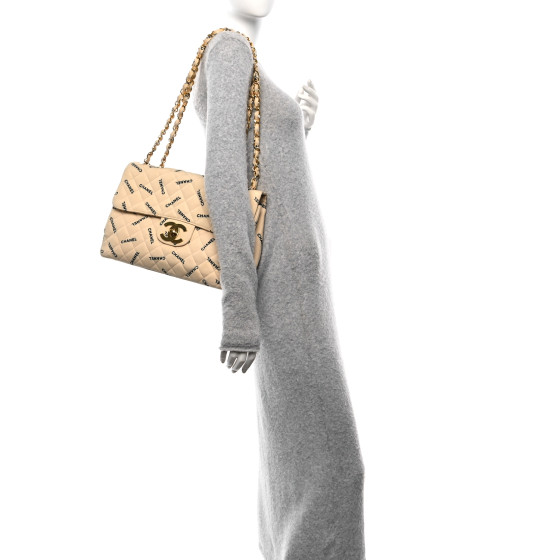 CHANEL ベージュ ジャンパー CHANEL シャネル バイカラー セットアップ ココマーク