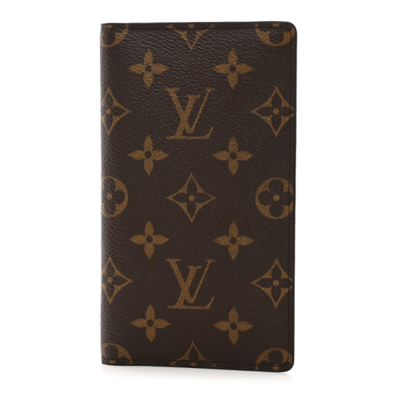 LOUIS VUITTON Monogram Checkbook Holder Case Wallet