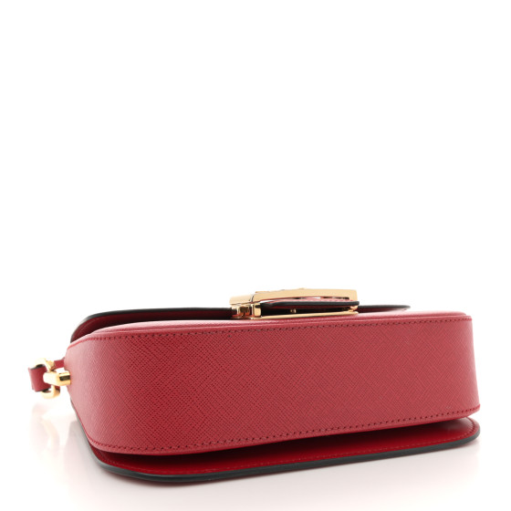 PRADA  SAFFIANO LUX  2WAYバッグ FUOCO   国内発送 PRADA SAFFIANO LUX 2WAYバッグ FUOCO 国内発送