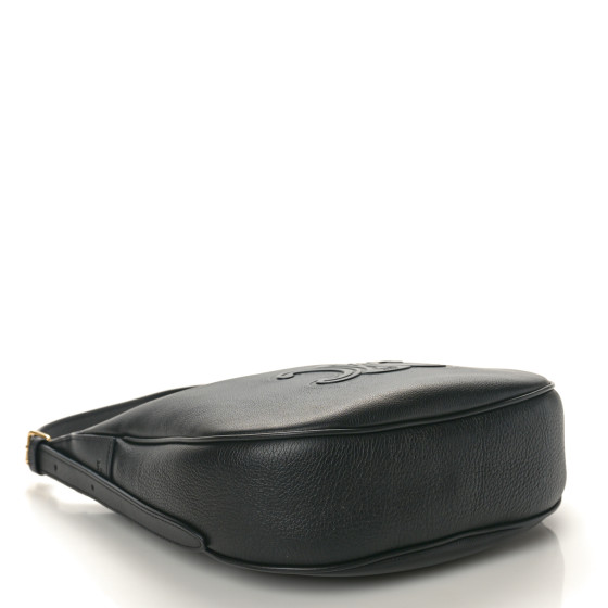 CELINE Supple Calfskin Cuir Triomphe Small Heloise Shoulder