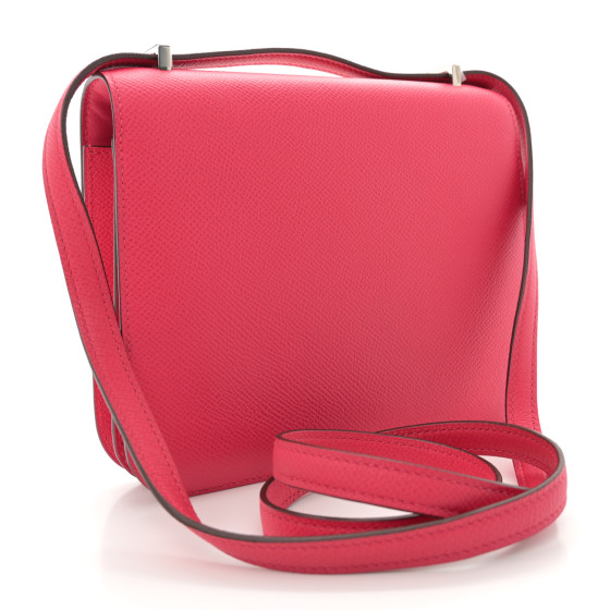 HERMES Epsom Constance 18 Rose Extreme 1574410 | FASHIONPHILE
