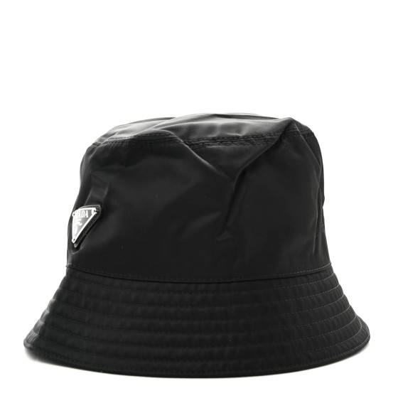 PRADA Re-Nylon バケットハット XXL ブラック PRADA RE-NYLON バケットハット XXL ブラック