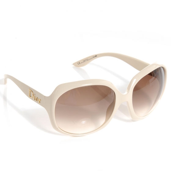 Dior サングラス Dior Glossy 1 ホワイト CHRISTIAN DIOR Glossy 1 Sunglasses White 57125 | FASHIONPHILE