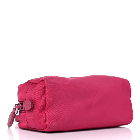 PRADA Tessuto Nylon Necessaire Pouch Ibisco 999013