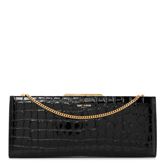 クラッチバッグ SAINT LAURENT SMALL MIDNIGHT CLUTCH IN CREAM COLOUR Saint Laurent Calfskin Midnight Clutch Bag | Harrods US