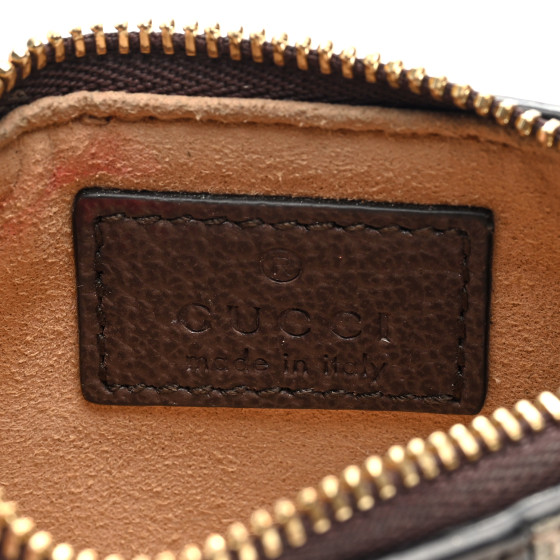 まつじゅページです。 GUCCI GG Supreme Monogram Web Ophidia Key Case Beige New