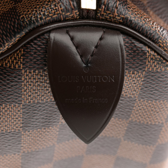 LOUIS VUITTON Damier Ebene Speedy 35 1675819 | FASHIONPHILE