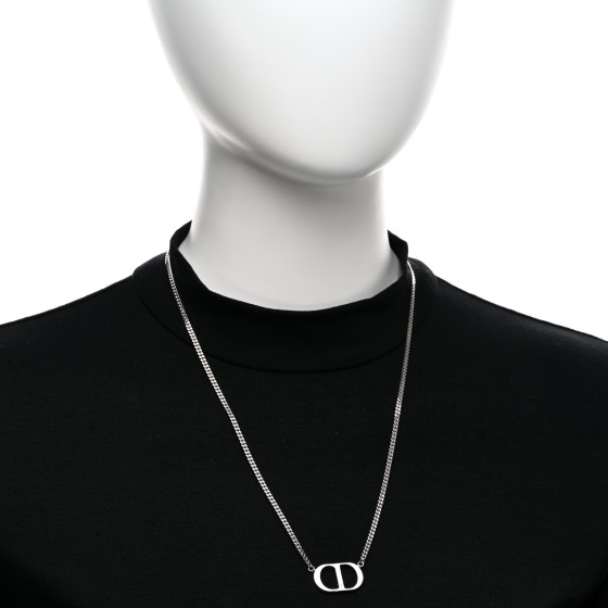 Dior silver 925 ネックレス　necklace Christian Dior Women's Silver 925 Necklace Pendant ref