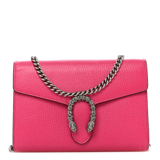 長財布 DIONYSUS CHAIN WALLET GUCCI Dollar Calfskin Crystal Mini Dionysus Chain Wallet Box