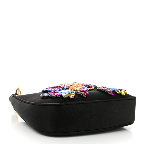 【関税&送料込】Versace Mini Hobo Bag With Crystals Versace Mini Hobo Bag With Crystals | italist