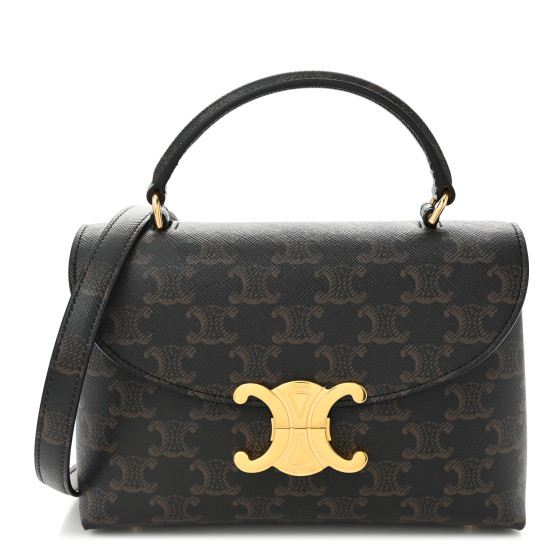 CELINE Triomphe Canvas Teen Nino Tan