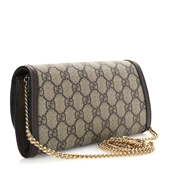 GUCCI GG Supreme Monogram Textured Dollar Calfskin Blondie