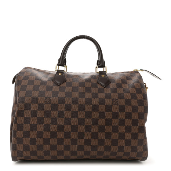 LOUIS VUITTON Damier Ebene Speedy 35