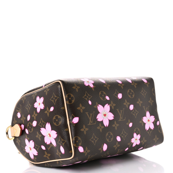 LOUIS VUITTON LV X TM Monogram Cherry Blossom Speedy