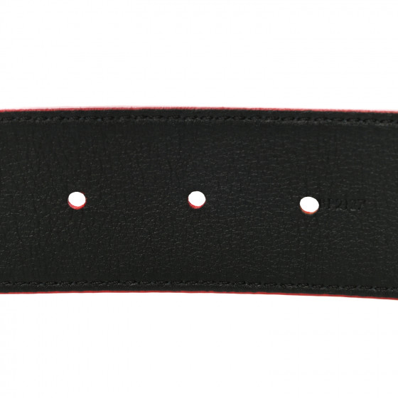 LOUIS VUITTON X SUPREME Monogram 40mm LV Initiales Belt 95