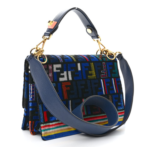 【送料&関税込】Fendi Velvet Handbag FENDI Velvet Shoulder Crossbody Bag Black Gold | eBay