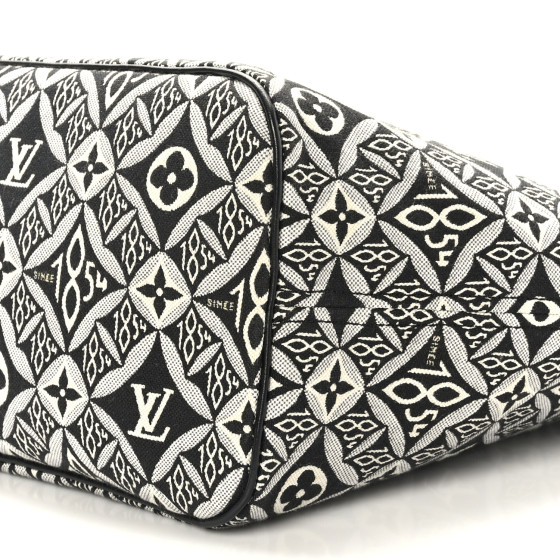 LOUIS VUITTON Jacquard Since 1854 Neverfull MM Grey 1393082
