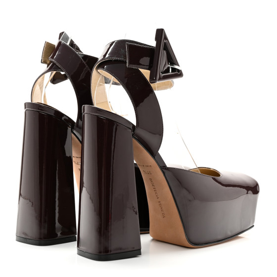 BOTTEGA VENETA Supergloss Patent Tower 40/140mm Platform