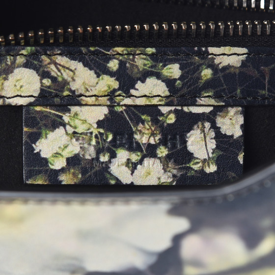 GIVENCHY Calfskin Baby's Breath Print Mini Pandora Box