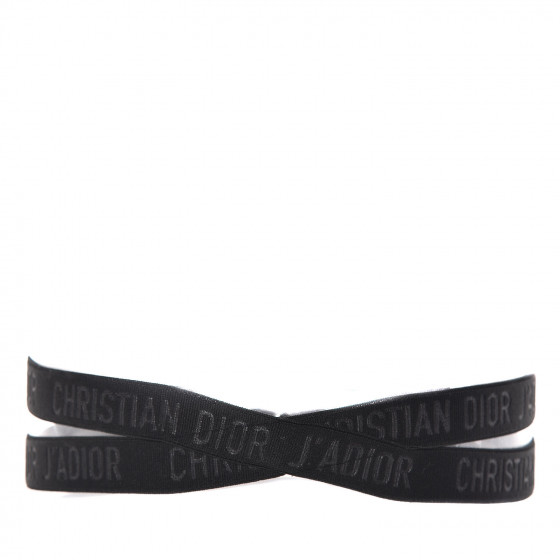 Christian Dior J'ADIOR ヘアバンド CHRISTIAN DIOR Polyester J'Adior Headband Black 394407