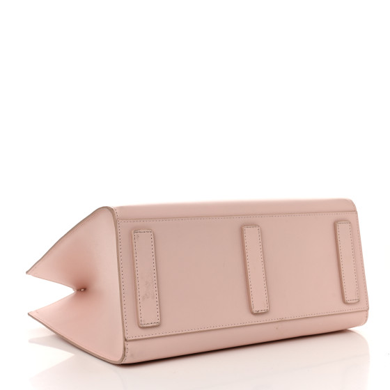 DOLCE GABBANA Calfskin Small DG Daily Shopper Tote Cipria