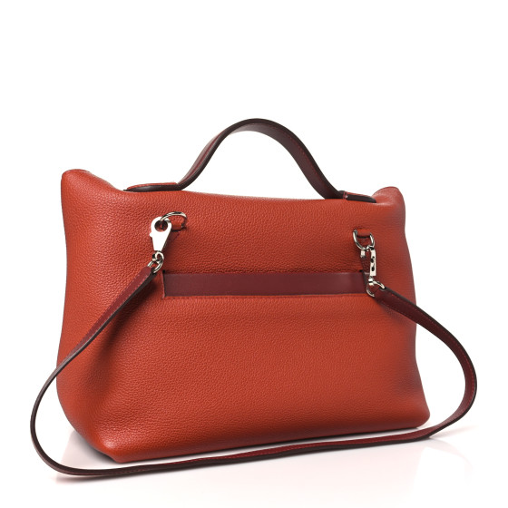 HERMES Evercolor Swift 24/24 29 Brique Rouge H Rouge Piment