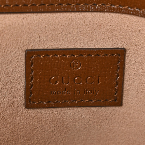 GUCCI GG Supreme Monogram Small Horsebit 1955 Chain Shoulder