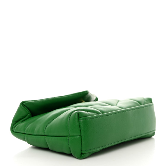 【関税・送料込】Saint Laurent LOULOU MINI LAMBSKIN 緑 新作 LOULOU small in MATELASSÉ lambskin | Saint Laurent | YSL CZ