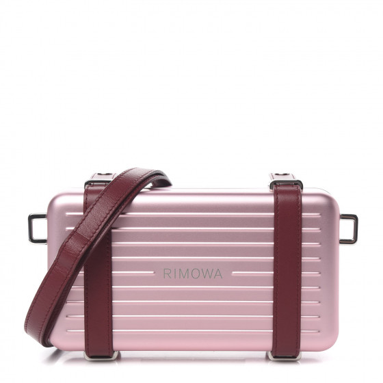 DIOR RIMOWA ショルダーバッグ CHRISTIAN DIOR X RIMOWA Aluminum Personal Clutch On Strap