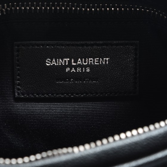 SAINT LAURENT Lambskin Matelasse Monogram East West Rider