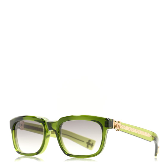 在庫わずか♪【CHROME HEARTS】メガネ SEE YOU IN TEA ARMY CHROME HEARTS Acetate See You In Tea Sunglasses Green